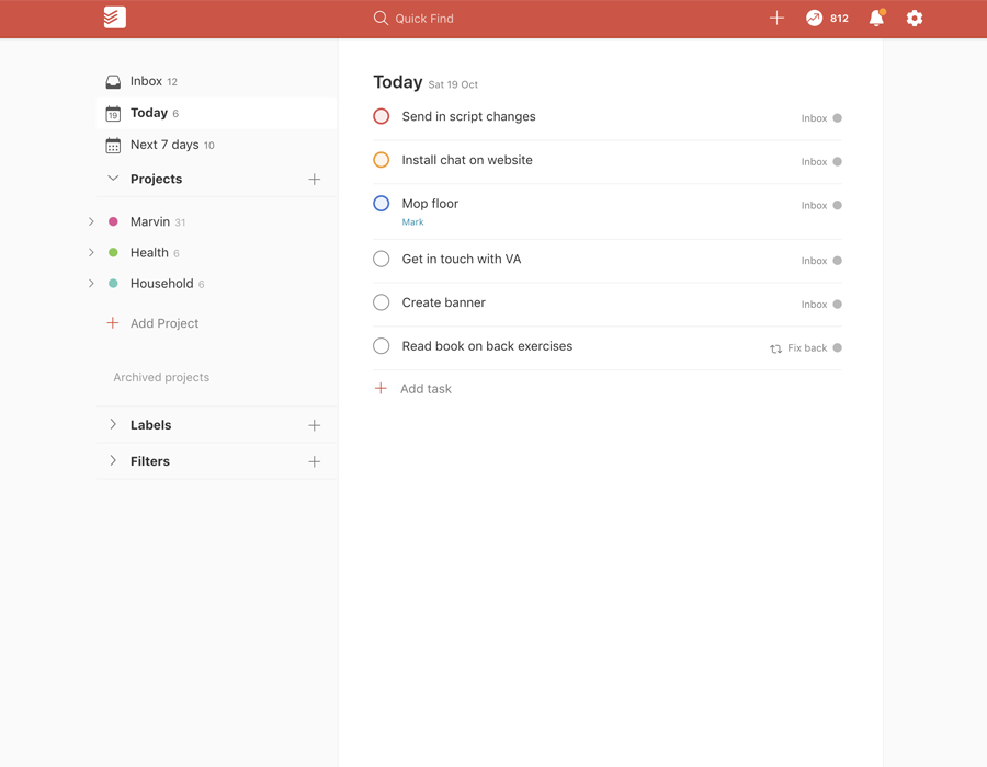 todoist vs. ticktick