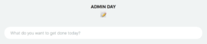 Themed days productivity strategy